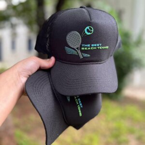 Boné The Best BT - Trucker Telado Preto