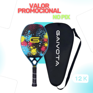 Raquete Beach Tennis 12k – Gaivota Colorida