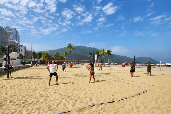 Beach Tennis no Canto do Forte