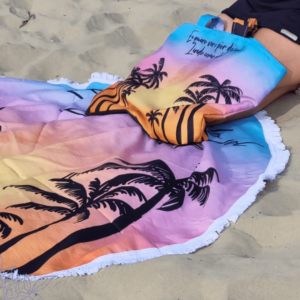 Kit Passeio – Canga com Bolsa – Por do Sol Frase 1MD